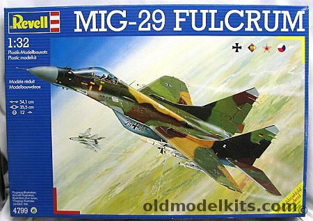 Revell 1/32 Mig-29 Fulcrum German - DDR - CSFR - Soviet AF, 4799